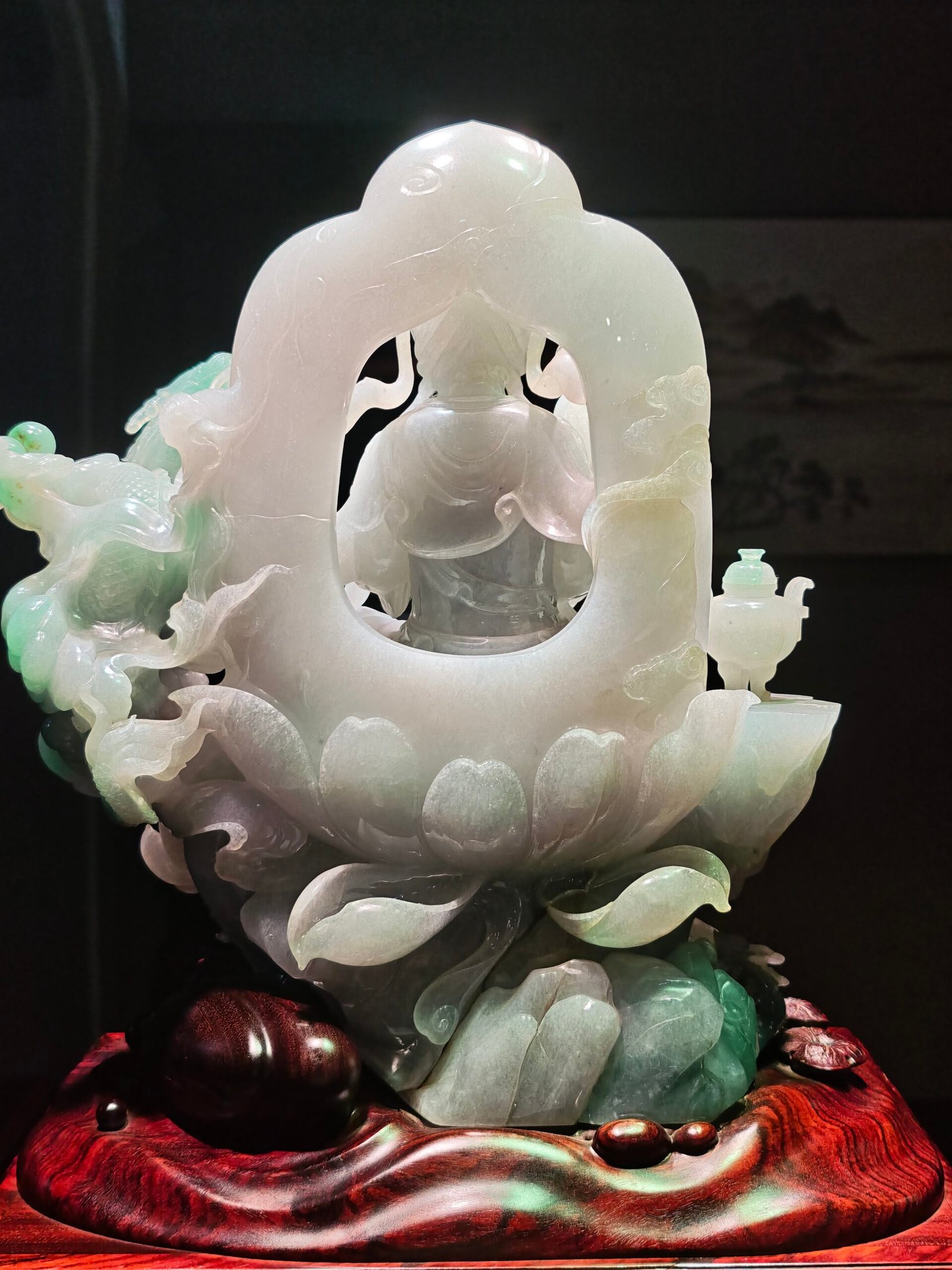 Lotus Heart & Emerald Dragon Guanyin - 图片 5
