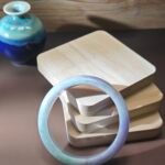 Purple‑Mist & Green‑Charm Jadeite Bangle