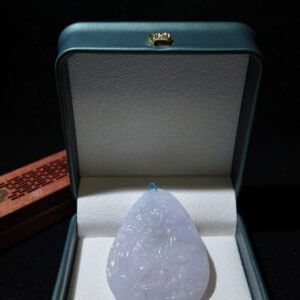 Purple‑Mist Landscape Pendant